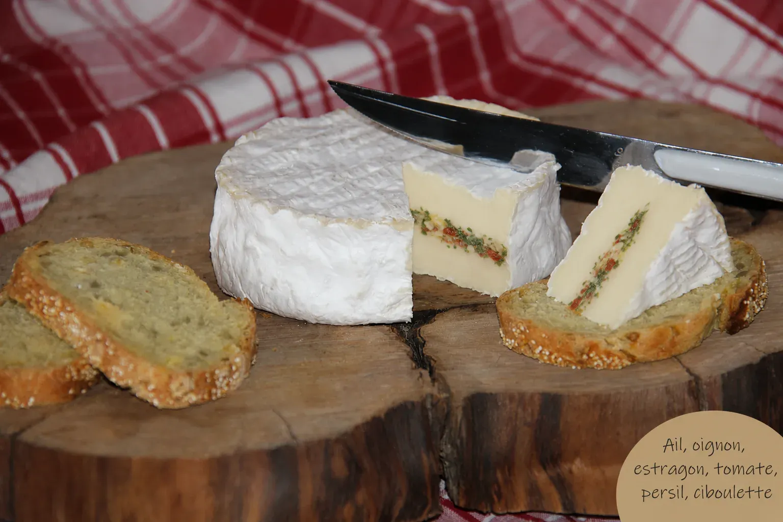 Camembert Castillon saveur du jardin