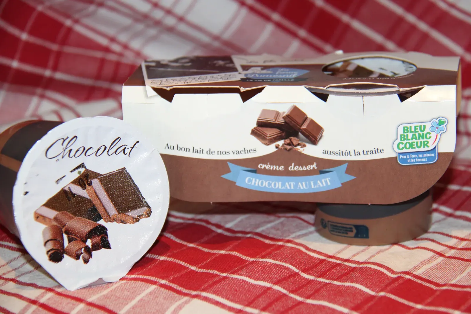 Crème dessert - Chocolat au lait