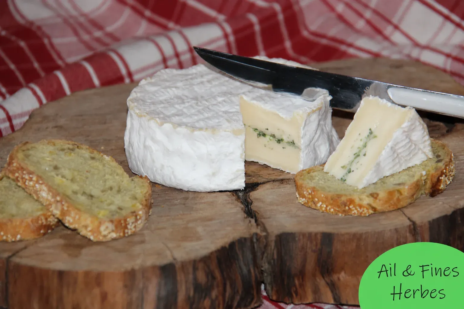 Camembert Castillon - Ail est fines herbes